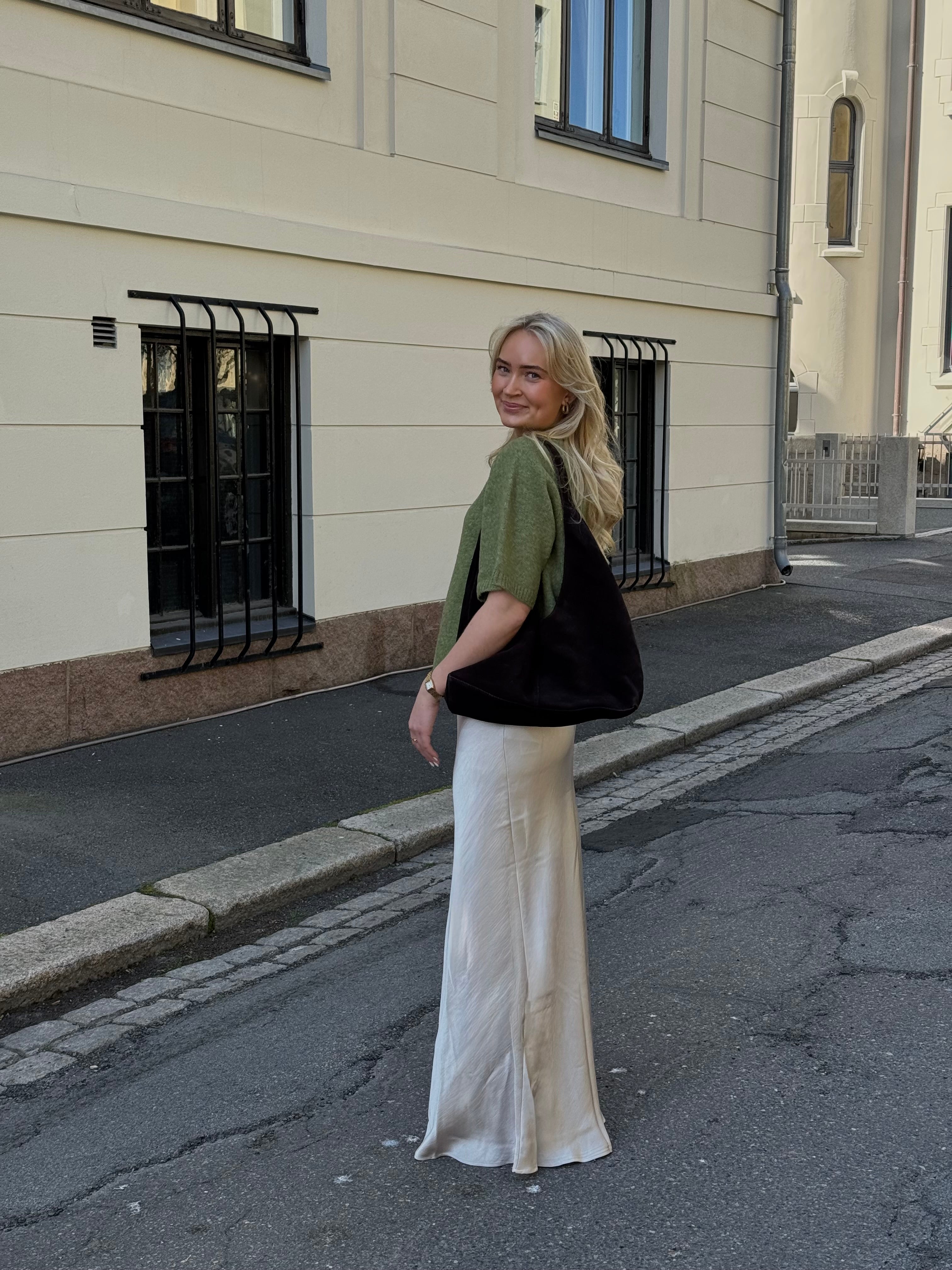 VMLIVIA Long Skirt - Pumice Stone
